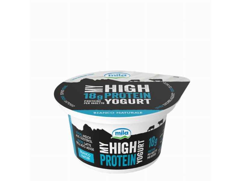 Mila presenta  My high protein yogurt