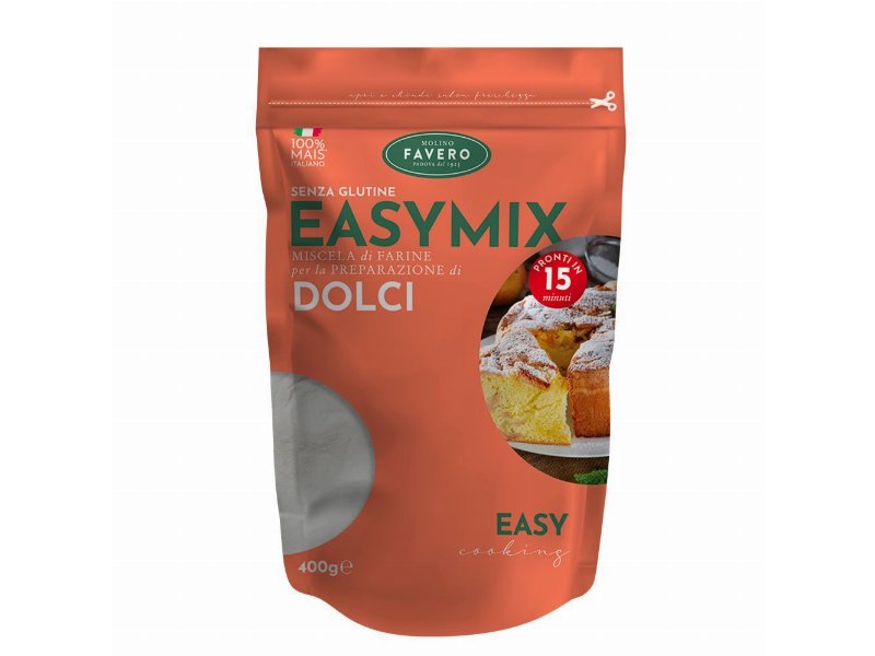 Molino Favero crea la nuova linea Easy Mix senza glutine