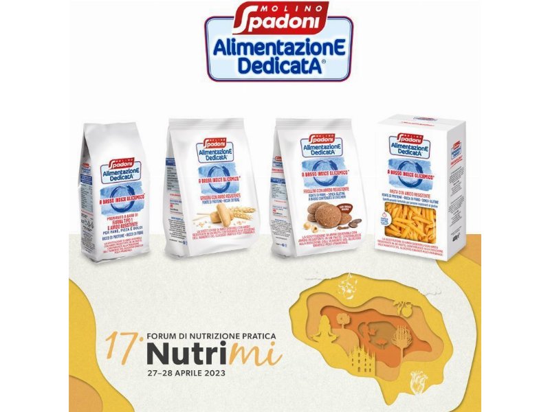 Molino Spadoni nuovamente partner di “Nutrimi – XVII Forum di Nutrizione pratica”