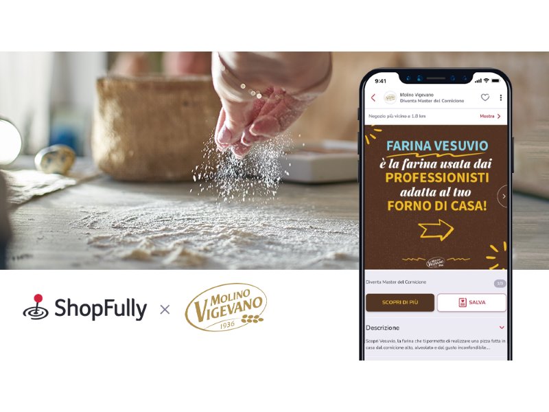 Molino Vigevano incentiva gli acquisti in negozio grazie alla tecnologia di Shopfully