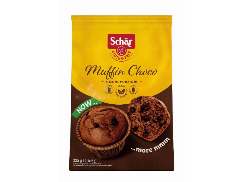 Muffin e i Muffin Choco Schär: nuova ricetta e nuovo pack