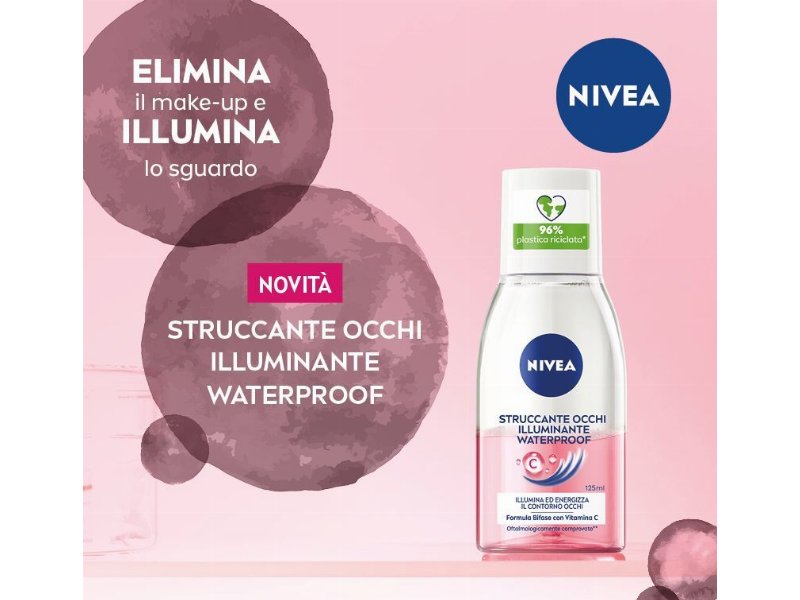 Novità Nivea: il nuovo struccante occhi illuminante Waterproof