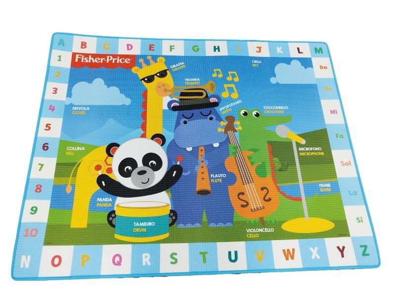 Ods dedica uno dei suoi tappetoni al mondo di Fisher-Price