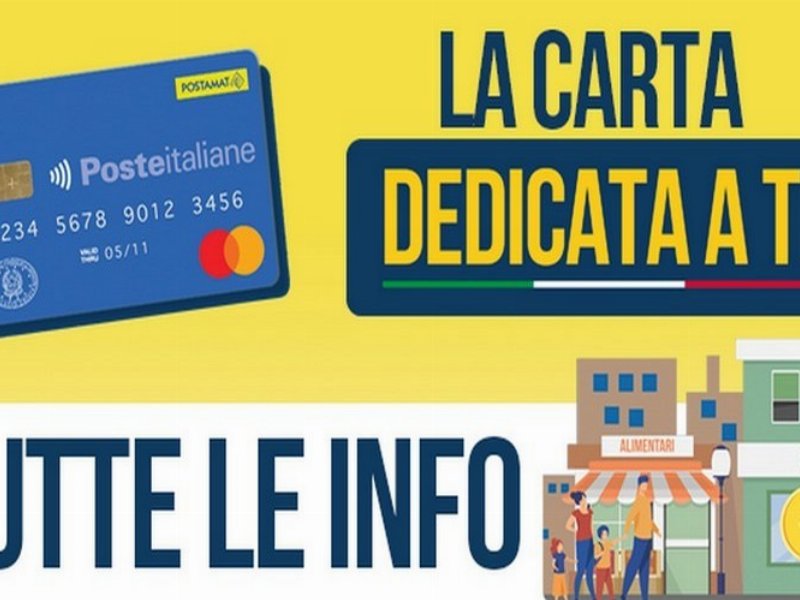 Operativa già da questo mese la social card per gli acquisti alimentari