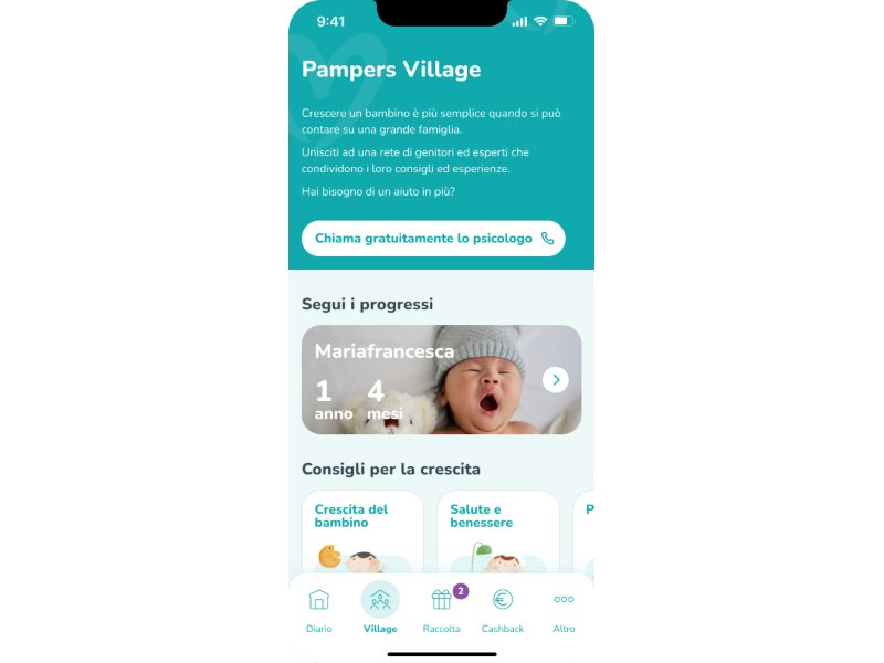 Pampers Village: la rete di supporto torna in versione 2.0