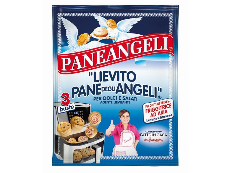 Paneangeli lancia il primo lievito per friggitrice ad aria