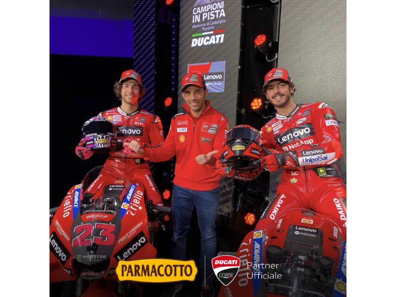 Parmacotto Group partner ufficiale di Ducati Corse