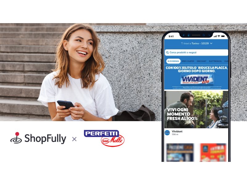 Perfetti Van Melle e Shopfully in partnership per aumentare le vendite di Vivident