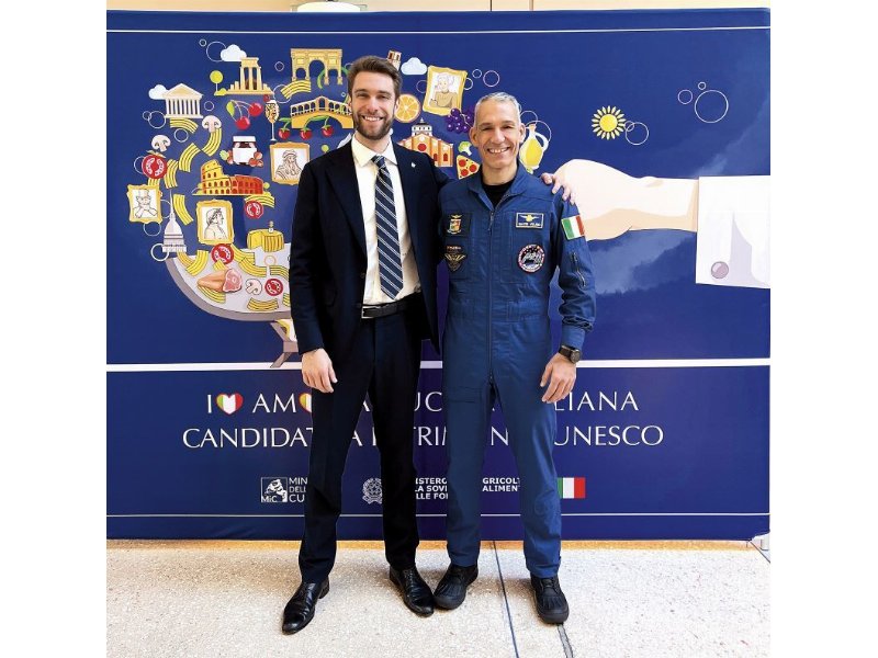 Rana protagonista del progetto “Italian food in space”