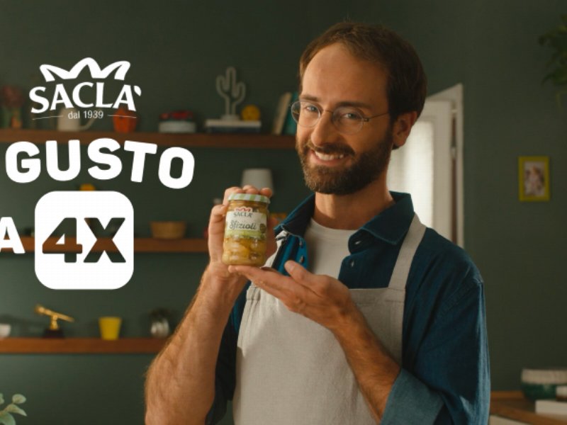 Saclà lancia la campagna prodotto Sfiziolì “Il Gusto a 4X"