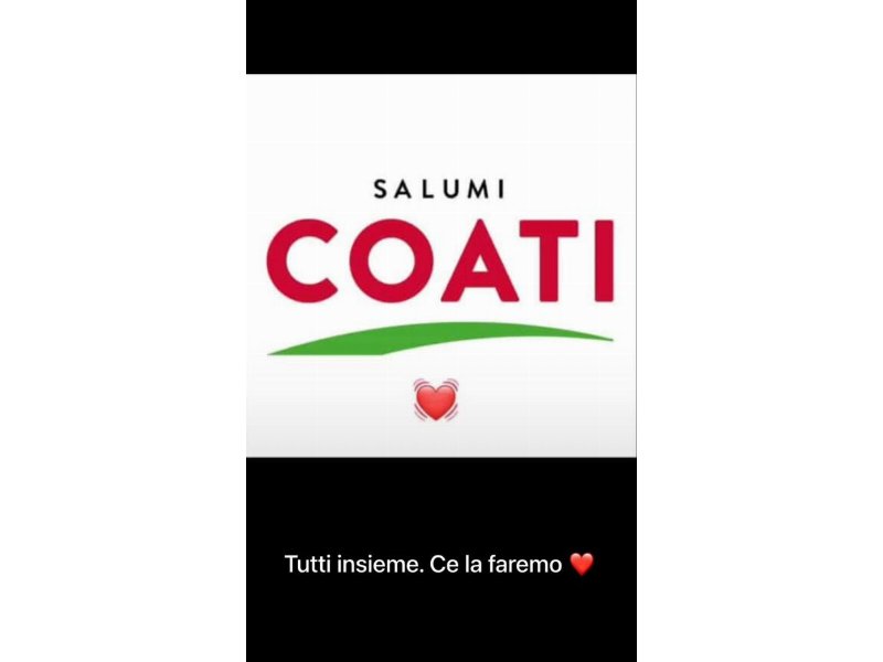 Salumi Coati: accordo con Pavoncelli per riprendere la produzione