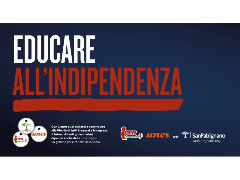 San Patrignano insieme a Iper La grande i e Unes per la prevenzione contro la droga