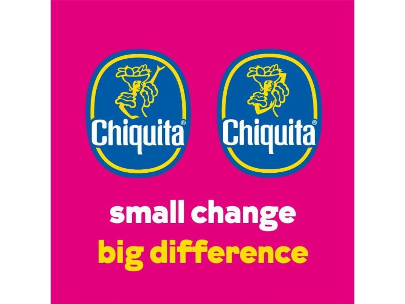 “Small change, Big difference”: Chiquita si tinge di rosa