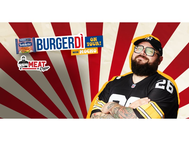 Sottilette rilancia la campagna Burgerdì in partnership con Mocho e Meat Crew