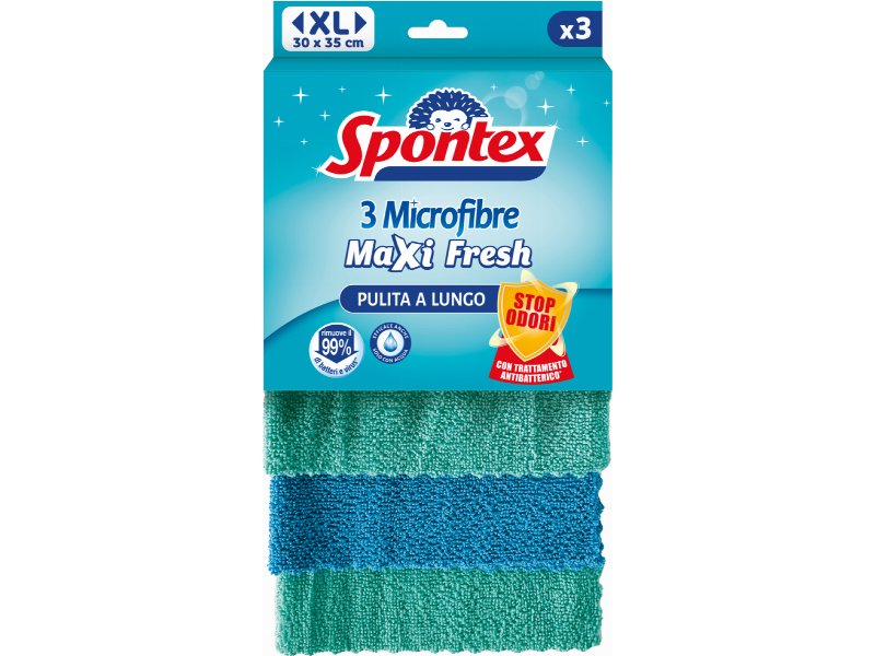 Spontex: sì alla spugna DoppioUso Flexy e alla microfibra Maxi Fresh