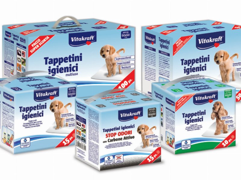 Tappetini Vitakraft: la super assorbenza è di casa