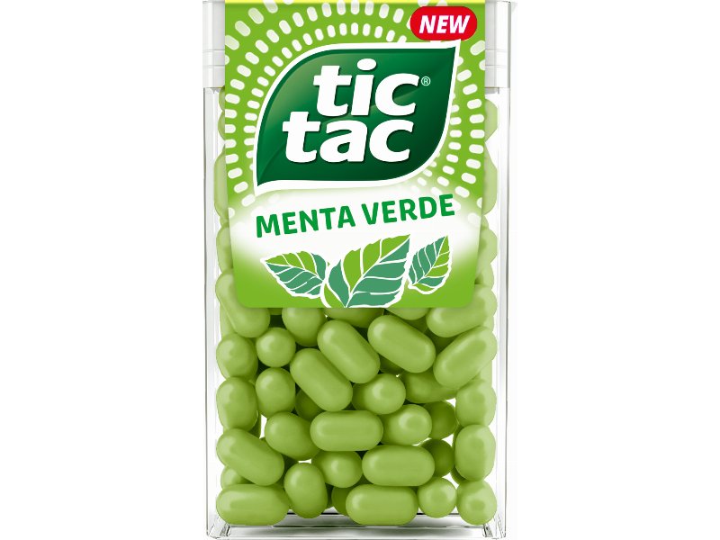 Tic Tac lancia il nuovo gusto Menta verde