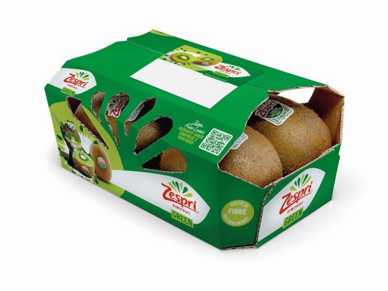 Un nuovo packaging per i kiwi Zespri