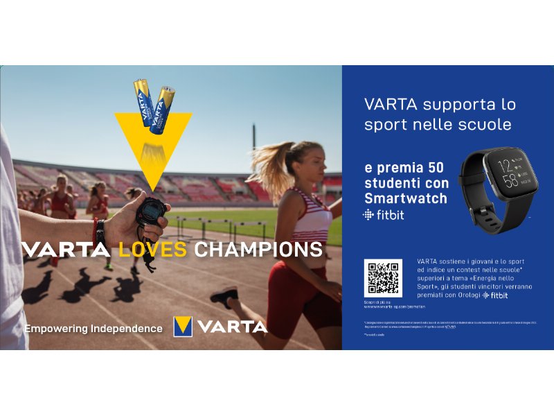 Varta incoraggia la creatività degli studenti sul tema dell’energia nello sport