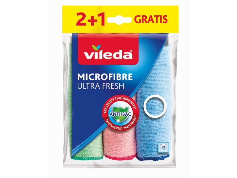 Vileda amplia la  gamma di proposte antibatteriche Ultra Fresh