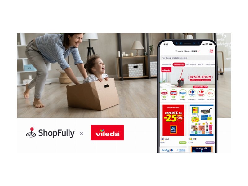 Vileda e Shopfully insieme per incentivare gli acquisti