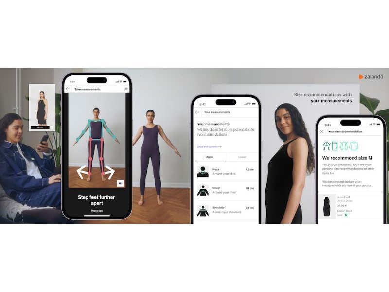 Zalando lancia i consigli sulle taglie in base alle misurazioni effettuate direttamente dagli utenti