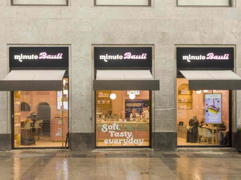 A Milano apre “minuto Bauli”, primo store fuori da un centro commerciale