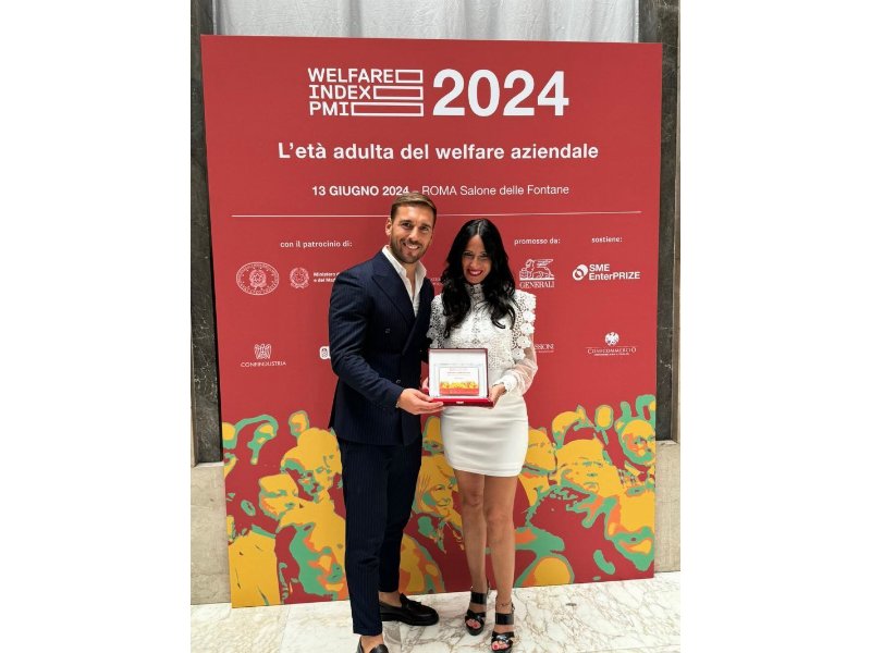 Andriani è Welfare Champion 2024 con menzione speciale “Salute e benessere”