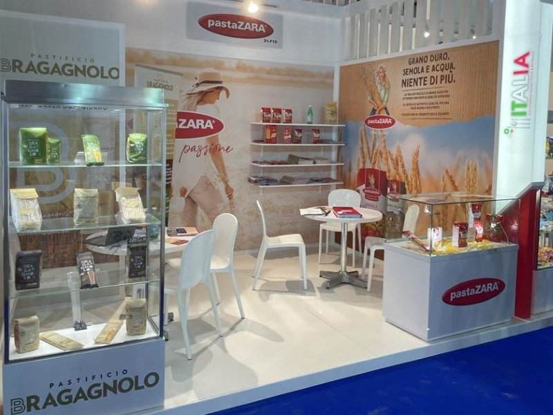  Pasta Zara alla fiera mondiale Gulfood a Dubai