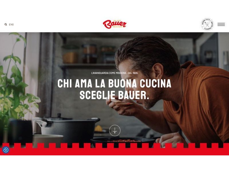 Bauer lancia il nuovo sito web