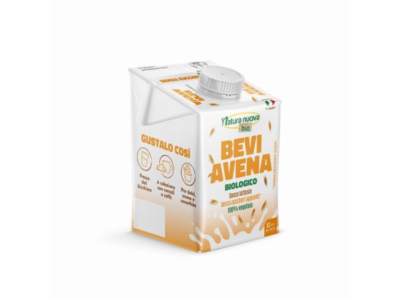 Bevi Avena, nuova bevanda vegetale a base di avena biologica