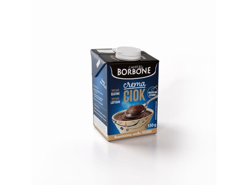 Caffè Borbone annuncia Crema Ciok, la cioccolata già pronta