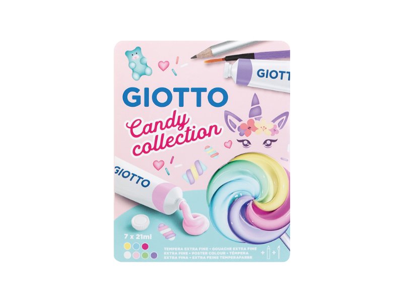 Candy Collection, da Giotto a TrattoPen: una collezione fatata, fresca, creativa, trendy