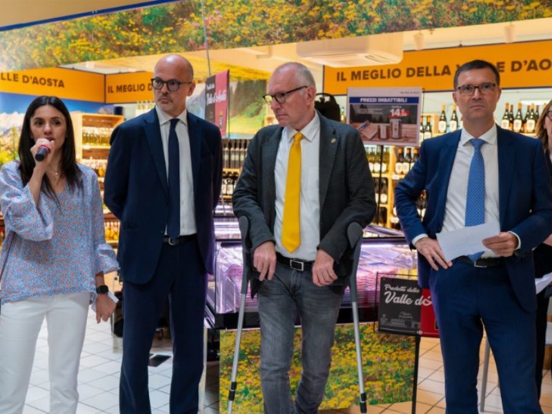 Carrefour celebra il made in Italy con le eccellenze enogastronomiche della Valle d’Aosta