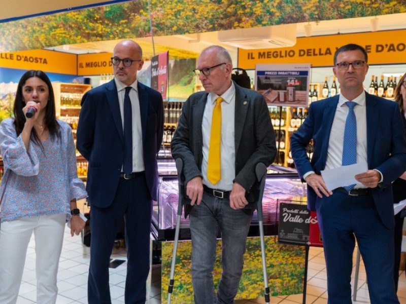 Carrefour Italia celebra l’enogastronomia della Valle D’Aosta