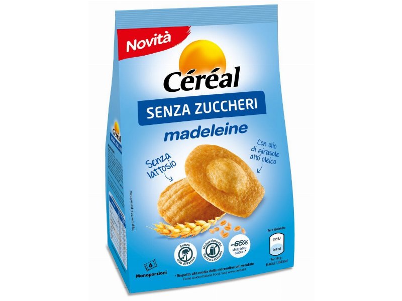 Céréal: nascono Le Madeleine senza zuccheri