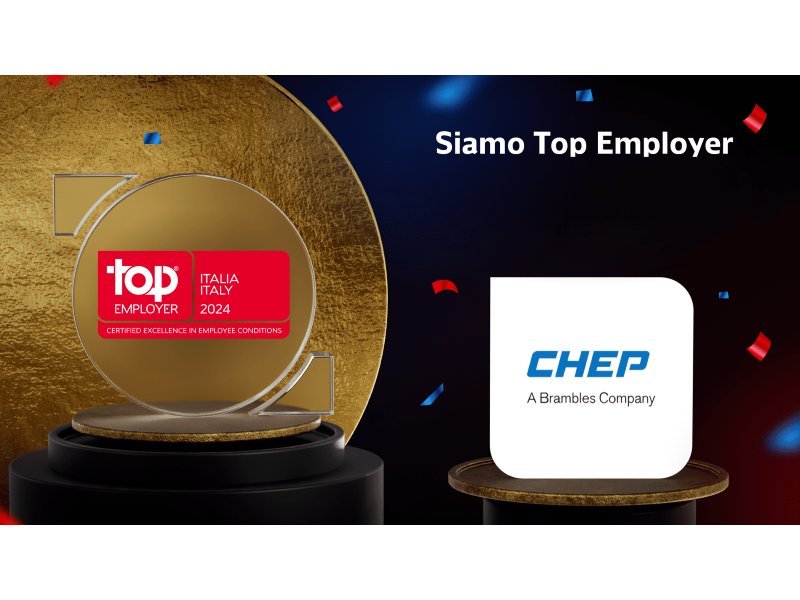 Chep: il 2024 conferma la certificazione come Global Top Employer