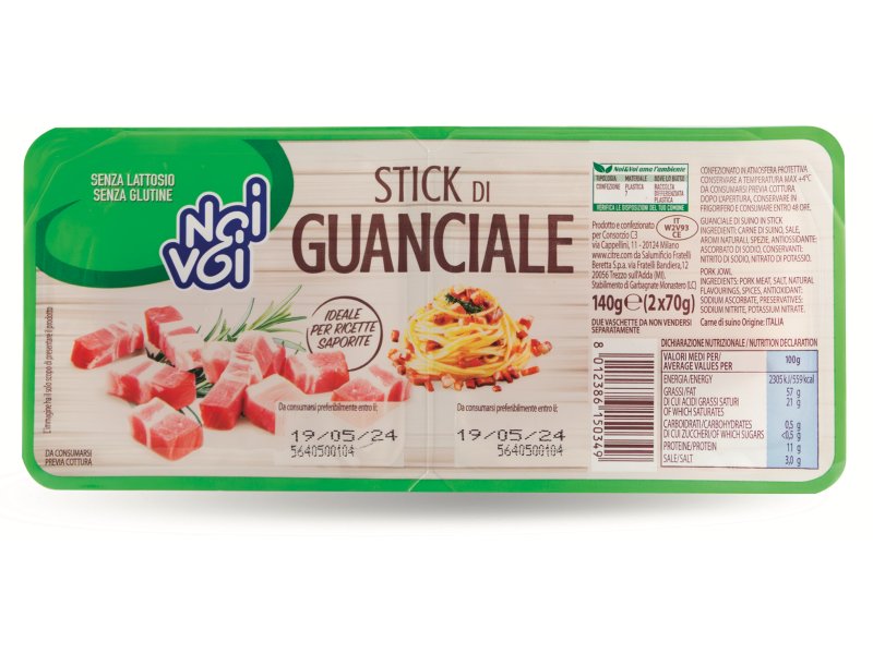 Consorzio C3 presenta il Guanciale in stick