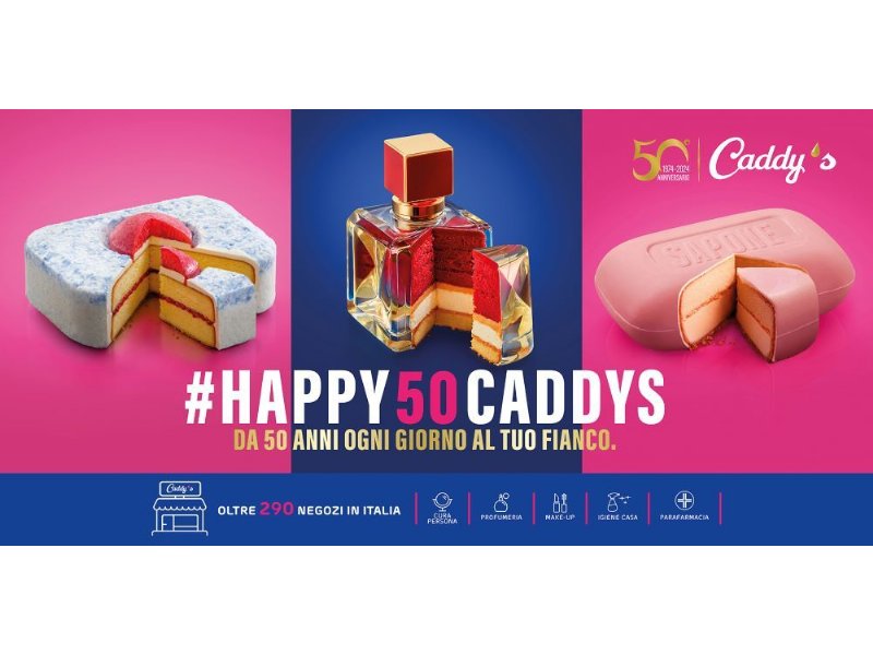 Conto alla rovescia per #Happy50caddys