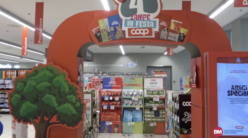 Coop Italia amplia l’offerta del petfood a marchio privato