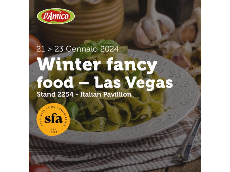 D’Amico e Robo al Winter Fancy Food Show