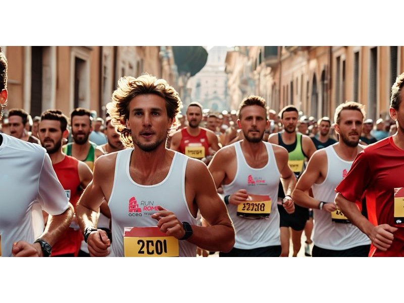 Dole official supplier ad Acea Run Rome The Marathon