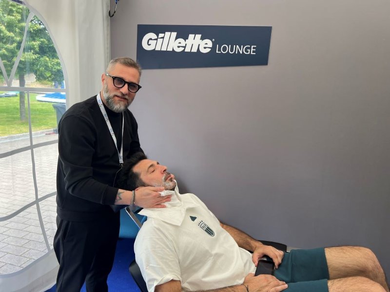 Gillette Labs a fianco della Nazionale a Casa Azzurri in Germania