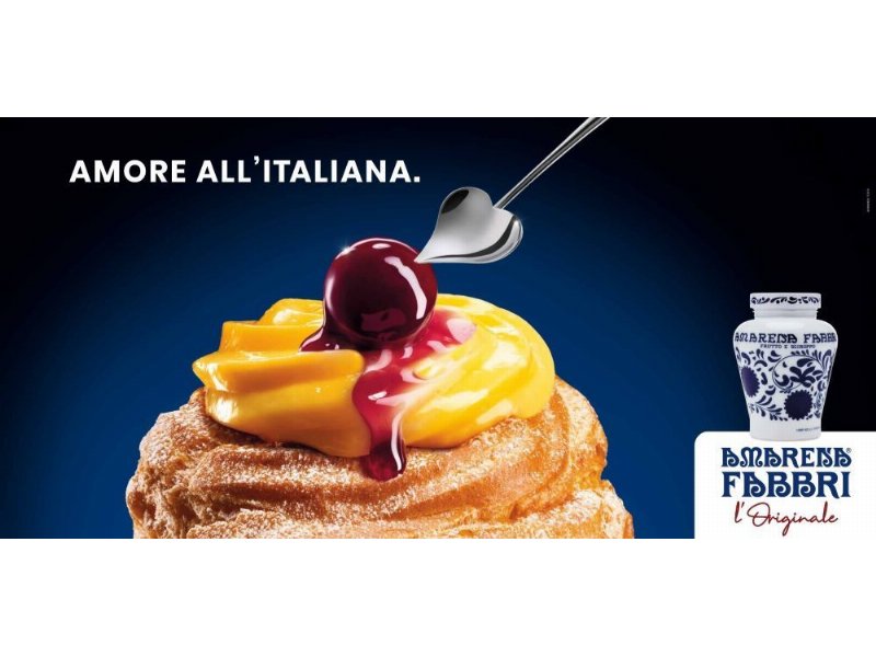 Festa del papà: arriva la zeppola firmata Amarena Fabbri