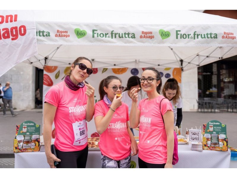 Fiordifrutta di Rigoni di Asiago è partner della Strawoman 2024