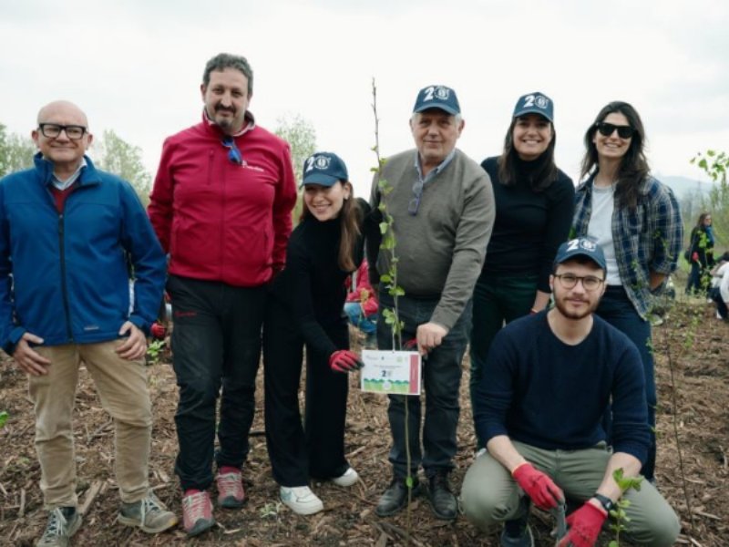 Fondazione Lavazza: 500 alberi per tutelare la biodiversità locale