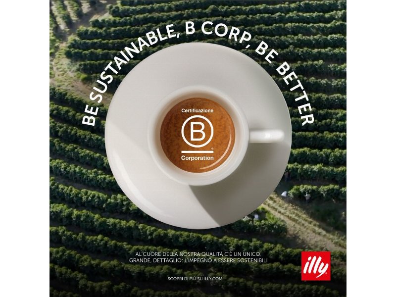 Illycaffè si riconferma la prima B Corp del caffè in Italia