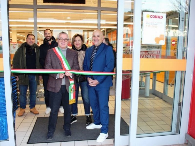 Inaugurato il nuovo Conad di Capraia e Limite