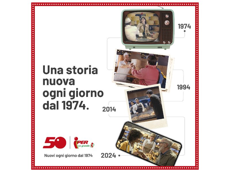 Iper La grande i festeggia 50 anni con una campagna