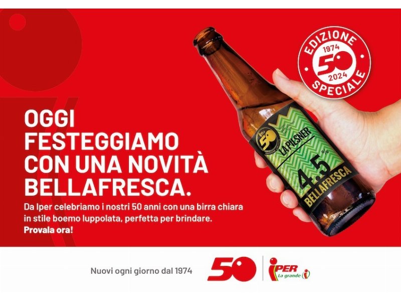 Iper La grande i propone due limited edition per il 50esimo anniversario